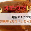 オモウマい店：茨城県行方市 しをみ食堂 巨大カツカレー！メニュー・口コミまとめ